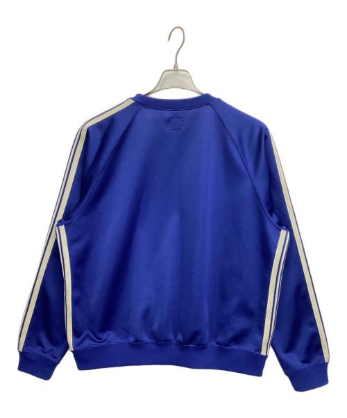Needles（ニードルズ）Needles (ニードルズ) Track Crew Neck Shirt ブルー サイズ:Mの古着・服飾アイテム