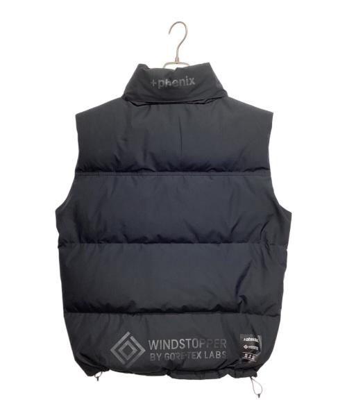 +PHENIX（フェニックス）+PHENIX (フェニックス) ダウンベスト ブラック サイズ:Lの古着・服飾アイテム
