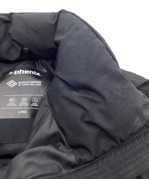 +PHENIX（フェニックス）+PHENIX (フェニックス) ダウンベスト ブラック サイズ:Lの古着・服飾アイテム