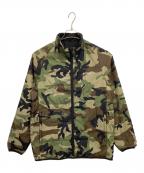 stussyステューシー）の古着「リバーシブルジャケット」｜カーキ×ブラック