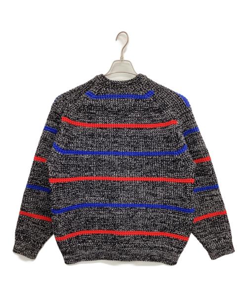 SUPREME（シュプリーム）Supreme (シュプリーム) 厚手ニット ブラック×レッド×ブルー サイズ:Mの古着・服飾アイテム