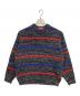 Supreme（シュプリーム）の古着「厚手ニット」｜ブラック×レッド×ブルー