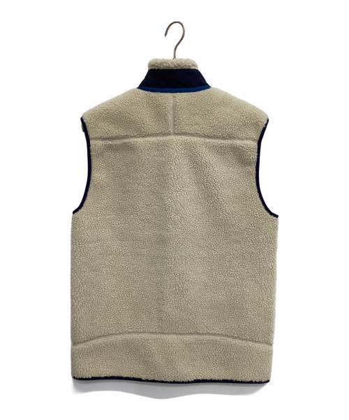 Patagonia（パタゴニア）Patagonia (パタゴニア) フリースベスト ベージュ サイズ:Ｍの古着・服飾アイテム