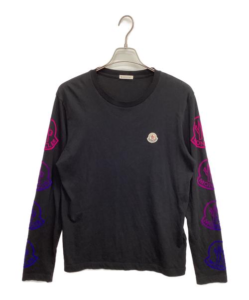 MONCLER（モンクレール）MONCLER (モンクレール) 長袖カットソー ブラック サイズ:Sの古着・服飾アイテム