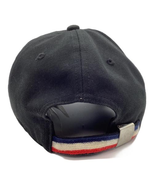 MONCLER（モンクレール）MONCLER (モンクレール) キャップ ブラックの古着・服飾アイテム