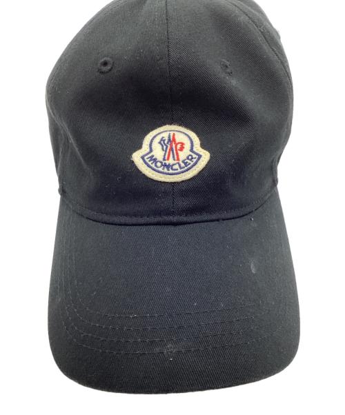 MONCLER（モンクレール）MONCLER (モンクレール) キャップ ブラックの古着・服飾アイテム