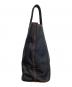 PRADA (プラダ) トートバッグ ブラック×オレンジ：20000円