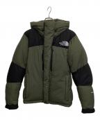 THE NORTH FACEザ ノース フェイス）の古着「ダウンジャケット」｜カーキ×ブラック