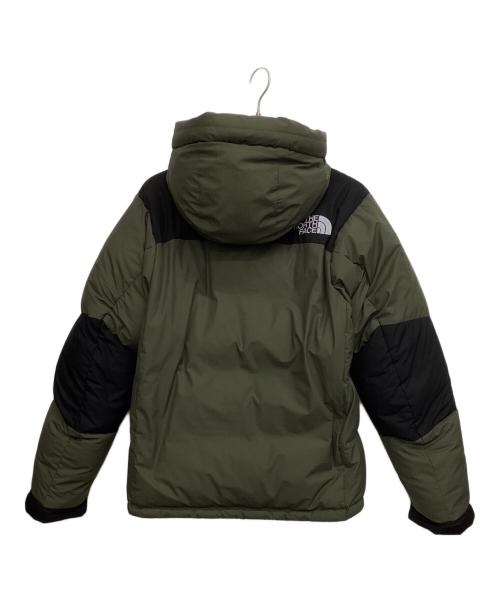 THE NORTH FACE（ザ ノース フェイス）THE NORTH FACE (ザ ノース フェイス) ダウンジャケット カーキ×ブラック サイズ:Ｌの古着・服飾アイテム