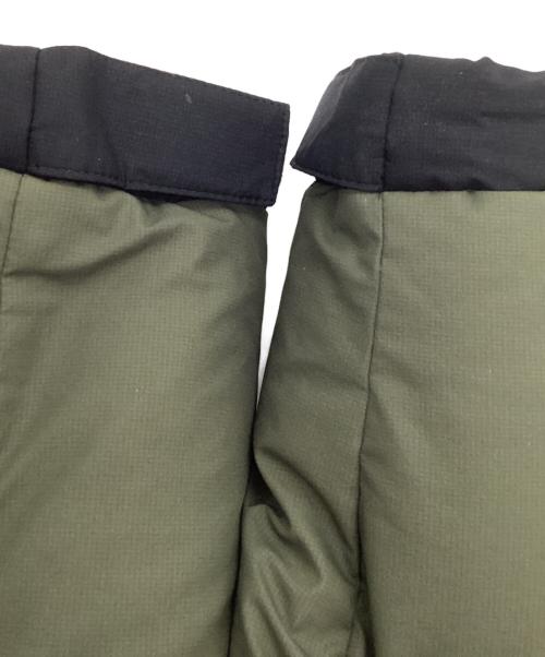 THE NORTH FACE（ザ ノース フェイス）THE NORTH FACE (ザ ノース フェイス) ダウンジャケット カーキ×ブラック サイズ:Ｌの古着・服飾アイテム