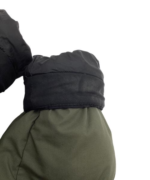 THE NORTH FACE（ザ ノース フェイス）THE NORTH FACE (ザ ノース フェイス) ダウンジャケット カーキ×ブラック サイズ:Ｌの古着・服飾アイテム