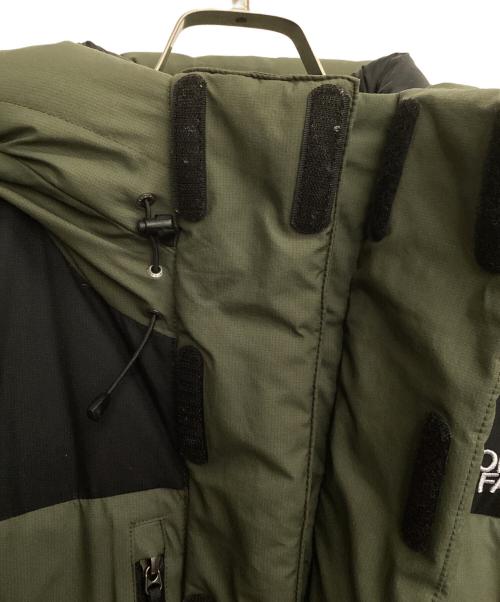 THE NORTH FACE（ザ ノース フェイス）THE NORTH FACE (ザ ノース フェイス) ダウンジャケット カーキ×ブラック サイズ:Ｌの古着・服飾アイテム
