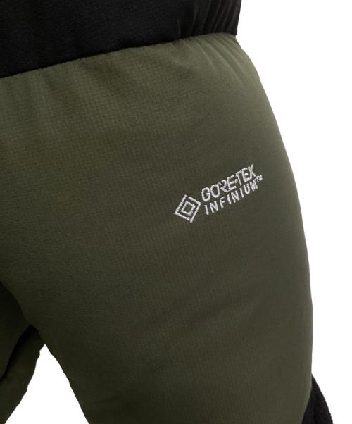 THE NORTH FACE（ザ ノース フェイス）THE NORTH FACE (ザ ノース フェイス) ダウンジャケット カーキ×ブラック サイズ:Ｌの古着・服飾アイテム
