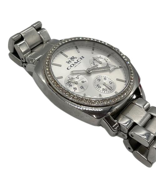 COACH（コーチ）COACH (コーチ) クロノグラフ腕時計　(Boyfriend) シルバーの古着・服飾アイテム