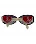 Vivienne Westwood (ヴィヴィアンウエストウッド) サングラス ホワイト×ブラウン：8000円