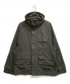 IRENISAイレニサ）の古着「MODIFIED SLEEVE ZIP BLOUSON」｜ダークグレー