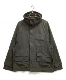 IRENISA（イレニサ）の古着「MODIFIED SLEEVE ZIP BLOUSON」｜ダークグレー