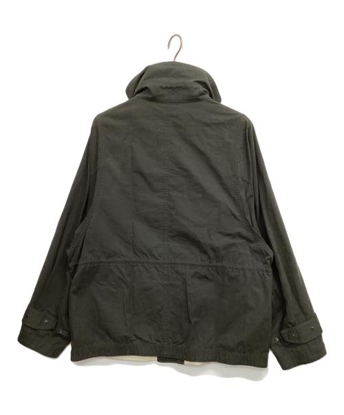 IRENISA（イレニサ）IRENISA (イレニサ) MODIFIED SLEEVE ZIP BLOUSON ダークグレー サイズ:3の古着・服飾アイテム