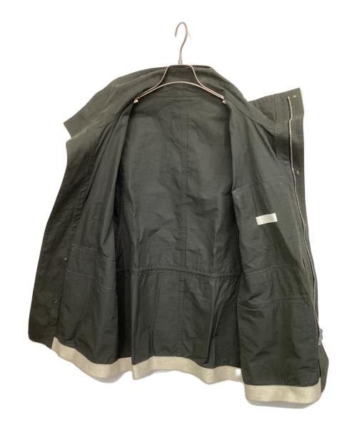 IRENISA（イレニサ）IRENISA (イレニサ) MODIFIED SLEEVE ZIP BLOUSON ダークグレー サイズ:3の古着・服飾アイテム