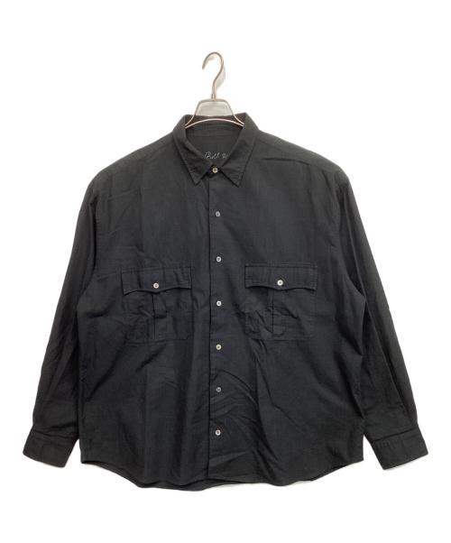 Porter Classic（ポータークラシック）Porter Classic (ポータークラシック) 長袖シャツ ブラック サイズ:ＸＬの古着・服飾アイテム