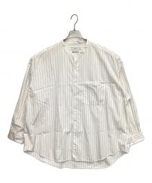 Graphpaper×THOMAS MASON（グラフペーパー×トーマスメイソン）の古着「長袖シャツ」｜レッド×ホワイト