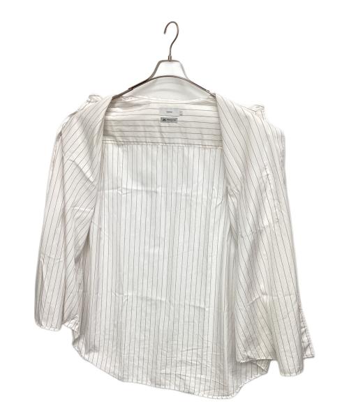 Graphpaper（グラフペーパー）Graphpaper (グラフペーパー) THOMAS MASON (トーマスメイソン) 長袖シャツ レッド×ホワイト サイズ:Freeの古着・服飾アイテム