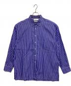 Graphpaper×THOMAS MASONグラフペーパー×トーマスメイソン）の古着「長袖シャツ」｜ホワイト×ブルー