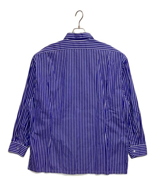 Graphpaper（グラフペーパー）Graphpaper (グラフペーパー) THOMAS MASON (トーマスメイソン) 長袖シャツ ホワイト×ブルー サイズ:Ｆの古着・服飾アイテム