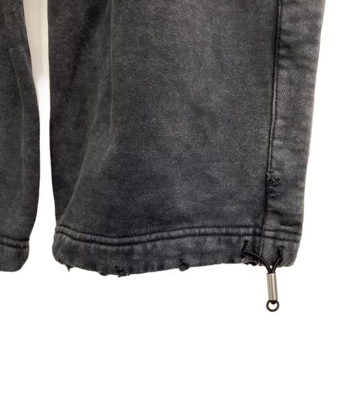 VEIN（ヴェイン）VEIN (ヴェイン) ダメージ加工スウェットパンツ ブラック サイズ:2の古着・服飾アイテム