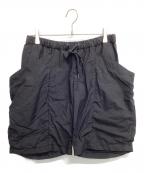 teatoraテアトラ）の古着「ナイロンハーフパンツ」｜ブラック