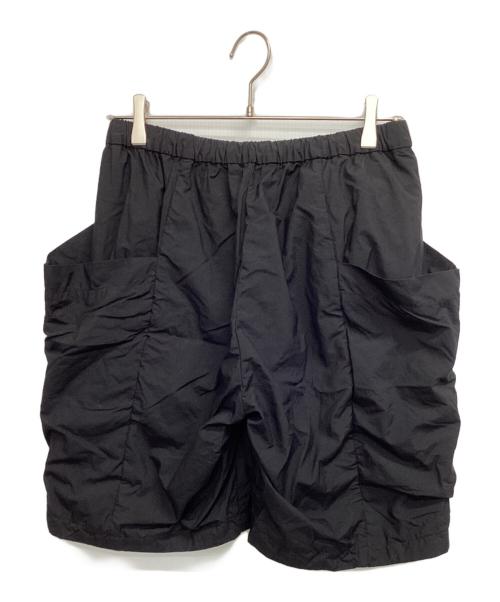 teatora（テアトラ）TEATORA (テアトラ) ナイロンハーフパンツ ブラック サイズ:記載なしの古着・服飾アイテム