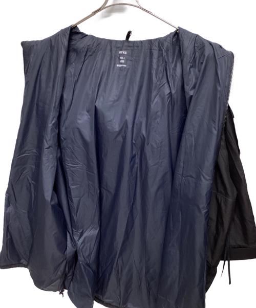 HYKE（ハイク）HYKE (ハイク) ナイロンジャケット ブラック サイズ:3の古着・服飾アイテム