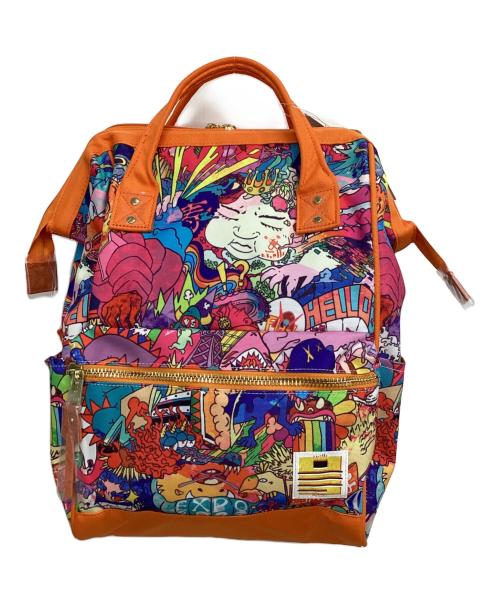 anello（アネッロ）anello (アネッロ) MUSASHI (ムサシ) リュック オレンジ 未使用品の古着・服飾アイテム