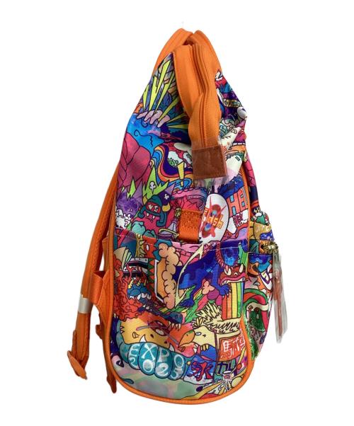 anello（アネッロ）anello (アネッロ) MUSASHI (ムサシ) リュック オレンジ 未使用品の古着・服飾アイテム
