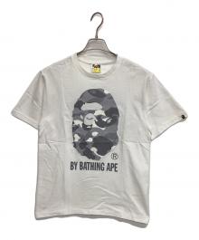 A BATHING APE（アベイシングエイプ）の古着「半袖カットソー」｜ホワイト