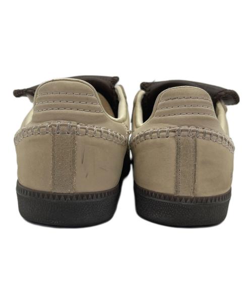 adidas（アディダス）adidas (アディダス) WALES BONNER (ウェールズボナー) WB SAMBA NUBUCK ブラウン×アイボリー サイズ:26.5の古着・服飾アイテム