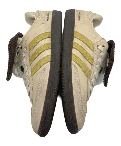 adidas（アディダス）adidas (アディダス) WALES BONNER (ウェールズボナー) WB SAMBA NUBUCK ブラウン×アイボリー サイズ:26.5の古着・服飾アイテム