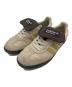 adidas（アディダス）の古着「WB SAMBA NUBUCK」｜ブラウン×アイボリー
