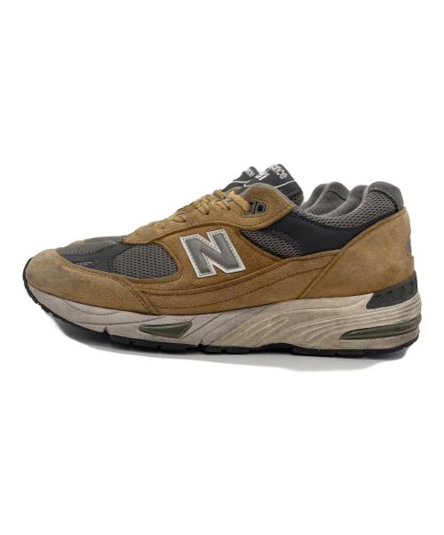 NEW BALANCE（ニューバランス）NEW BALANCE (ニューバランス) スニーカー グレー×ブラウン サイズ:UK8の古着・服飾アイテム