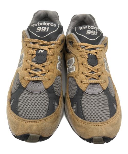 NEW BALANCE（ニューバランス）NEW BALANCE (ニューバランス) スニーカー グレー×ブラウン サイズ:UK8の古着・服飾アイテム