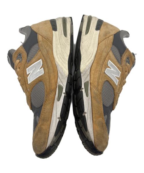 NEW BALANCE（ニューバランス）NEW BALANCE (ニューバランス) スニーカー グレー×ブラウン サイズ:UK8の古着・服飾アイテム