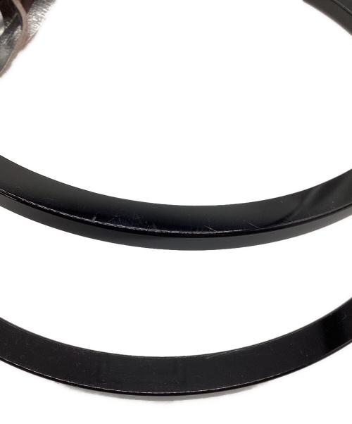 Salvatore Ferragamo（サルヴァトーレ フェラガモ）Salvatore Ferragamo (サルヴァトーレ フェラガモ) プラハンドルハンドバッグ シルバー×ラベンダーの古着・服飾アイテム