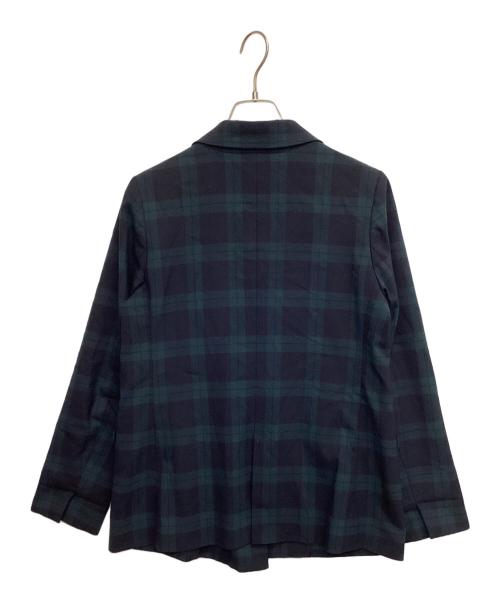 BLUE LABEL CRESTBRIDGE（ブルーレーベルクレストブリッジ）BLUE LABEL CRESTBRIDGE (ブルーレーベルクレストブリッジ) セットアップ ダークグリーン×ブラック サイズ:38の古着・服飾アイテム