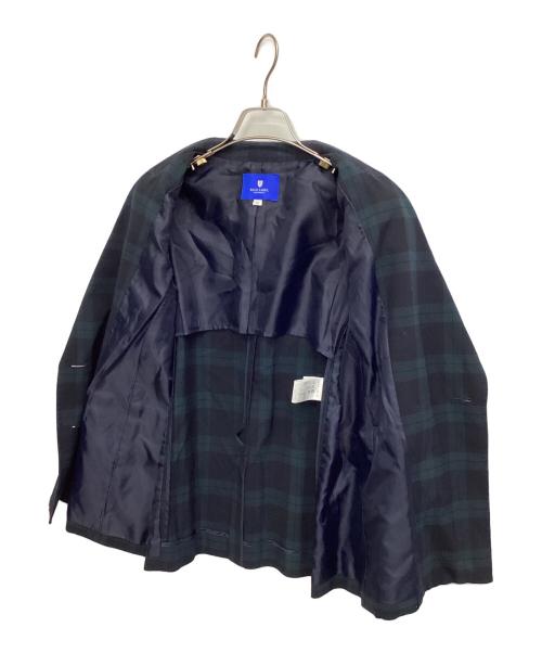 BLUE LABEL CRESTBRIDGE（ブルーレーベルクレストブリッジ）BLUE LABEL CRESTBRIDGE (ブルーレーベルクレストブリッジ) セットアップ ダークグリーン×ブラック サイズ:38の古着・服飾アイテム