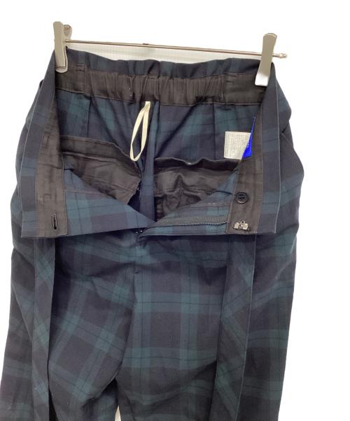 BLUE LABEL CRESTBRIDGE（ブルーレーベルクレストブリッジ）BLUE LABEL CRESTBRIDGE (ブルーレーベルクレストブリッジ) セットアップ ダークグリーン×ブラック サイズ:38の古着・服飾アイテム