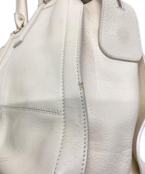 Salvatore Ferragamo（サルヴァトーレ フェラガモ）Salvatore Ferragamo (サルヴァトーレ フェラガモ) トートバッグ アイボリーの古着・服飾アイテム