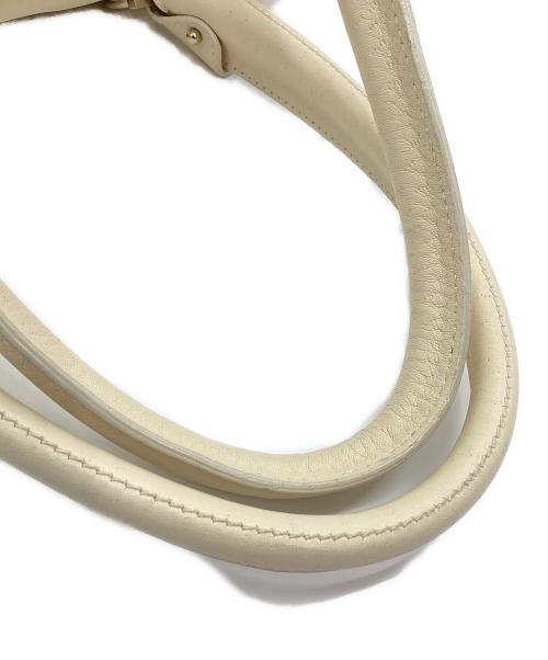 Salvatore Ferragamo（サルヴァトーレ フェラガモ）Salvatore Ferragamo (サルヴァトーレ フェラガモ) トートバッグ アイボリーの古着・服飾アイテム