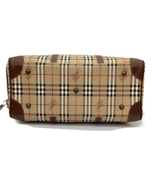 Burberry's（バーバリー）Burberry's (バーバリー) ボストンバッグ ブラウンの古着・服飾アイテム
