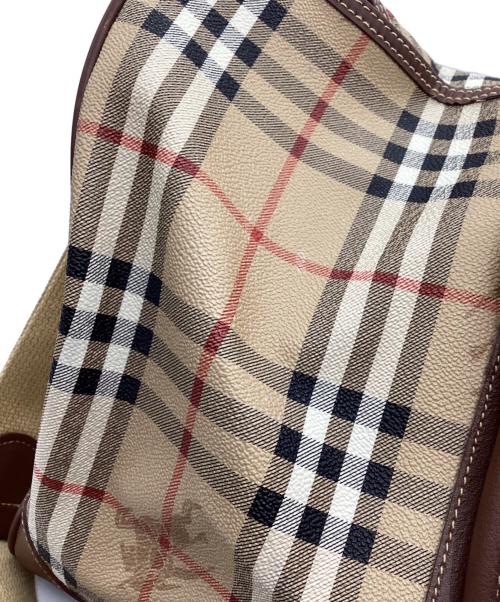 Burberry's（バーバリー）Burberry's (バーバリー) ボストンバッグ ブラウンの古着・服飾アイテム