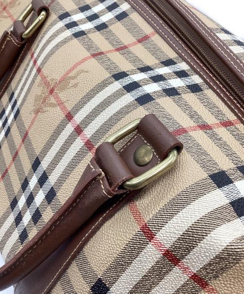 Burberry's（バーバリー）Burberry's (バーバリー) ボストンバッグ ブラウンの古着・服飾アイテム